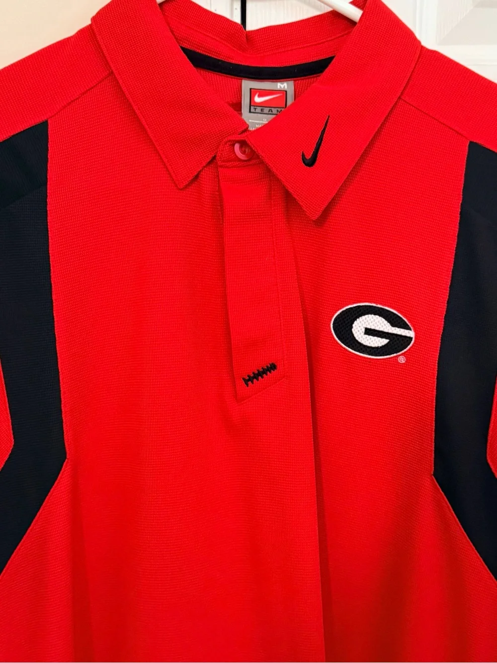 Nike Fit Dry UGA Themed Multicolor Men’s M‎ Short Sleeve Polo Shirt